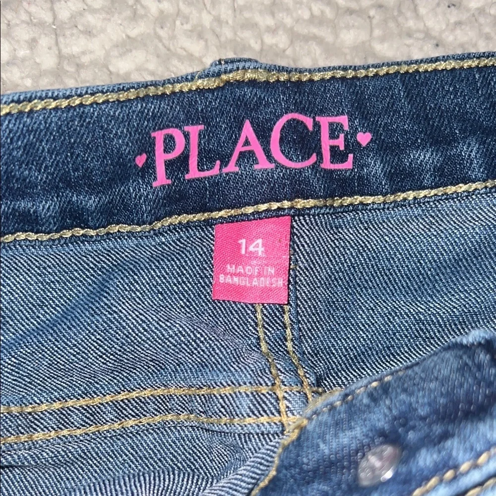 Place Indigo Denim Skirt